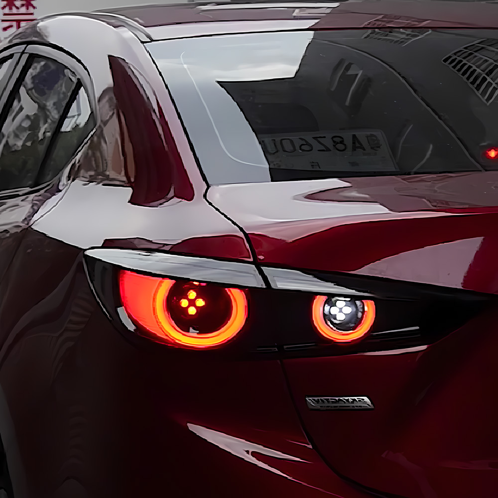 Sos Light Strobe - Mazda 3 Axela 2014-2018 자동 후면