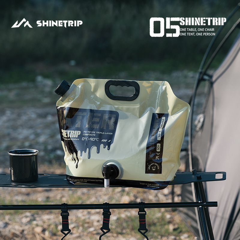 Water Bag Collapsible - 2PCS 야외 캠핑 물 저장 가방