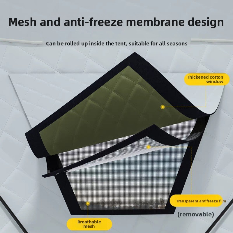 육각형 얼음낚시 텐트 – 두꺼운 텐트, 야외 캠핑 장비 - Emergency Mylar Tent 리뷰 및 가격