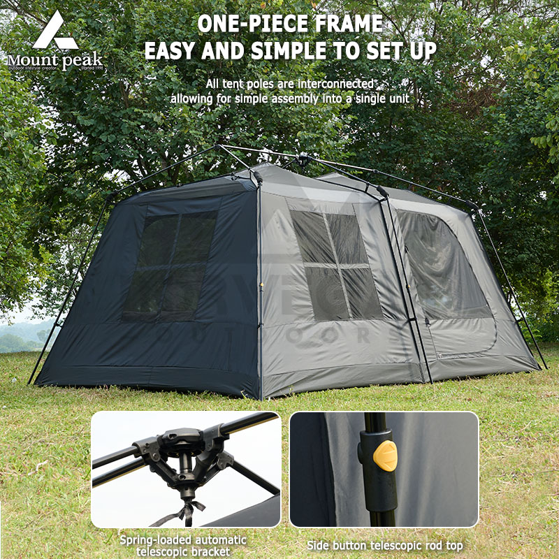 마운트 피크 자동 대형 캠핑 텐트 3-8인용 빠른 설치 - Emergency Mylar Tent 리뷰 및 가격