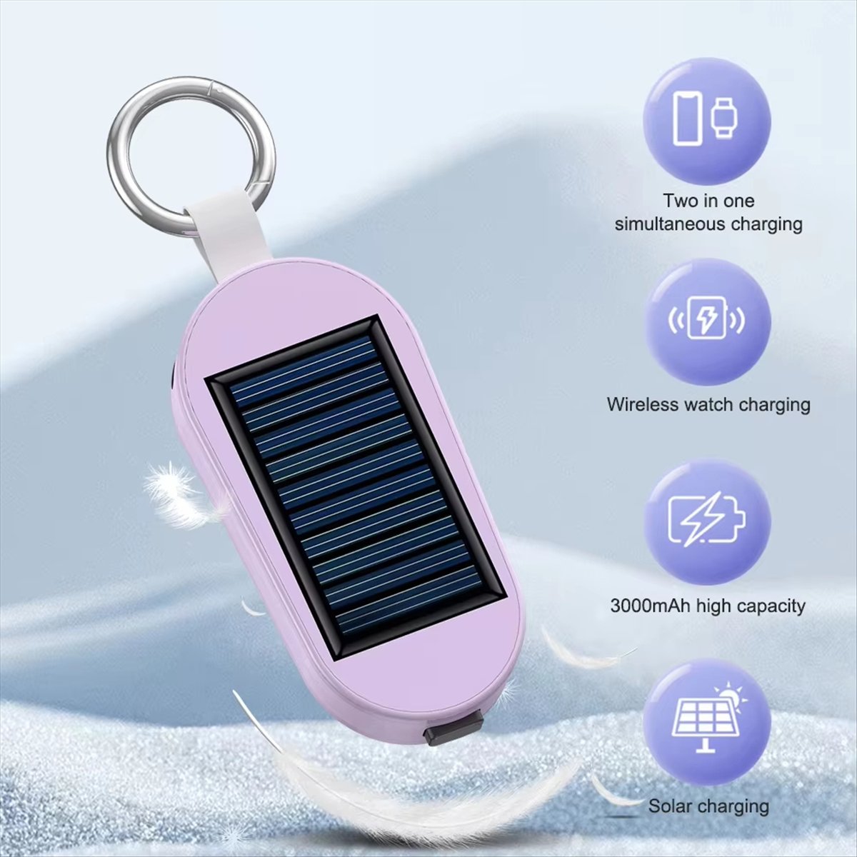 # 01U 전자제품 액세서리, 미니 비상용 보조배터리  - Solar Emergency Charger 리뷰 및 가격